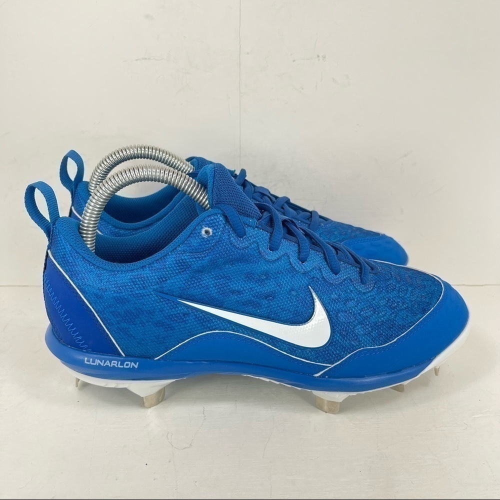 Nike Blue Lunar Hyperdiamond 2 Pro Cleats Size 8 Women